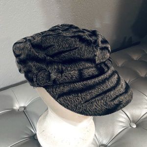 Something Special Faux Fur Cadet Cap
